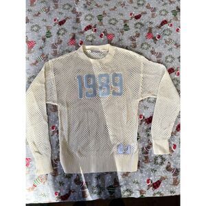Taylor Swift 1989 Taylor’s Version Open Knit Sweater - XS